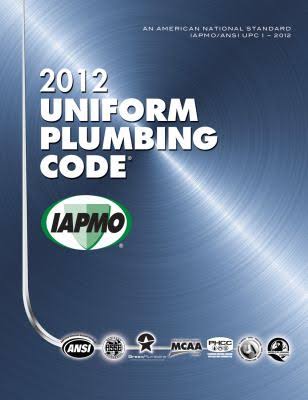 2012 Uniform Plumbing Code
