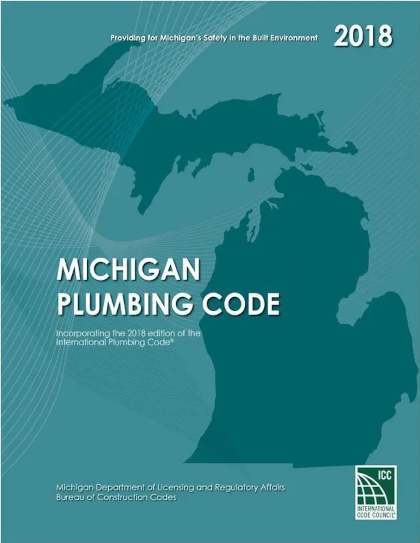 2018 Michigan Plumbing Code